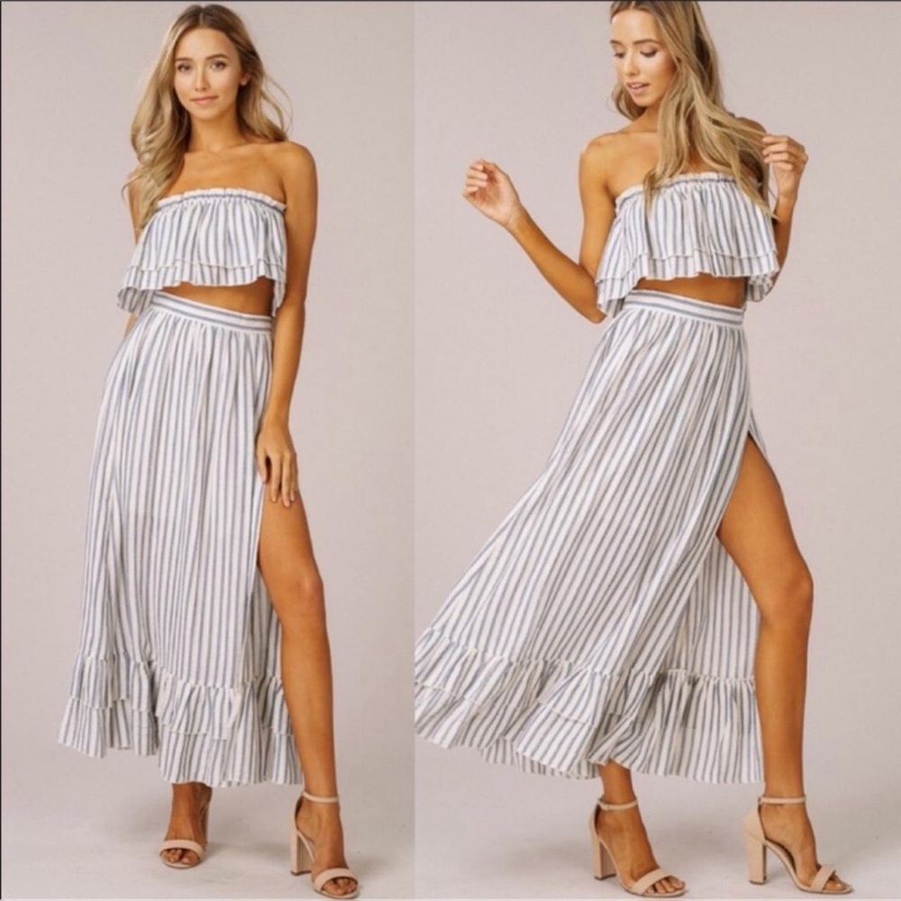 Listecle Boutique skirt set L